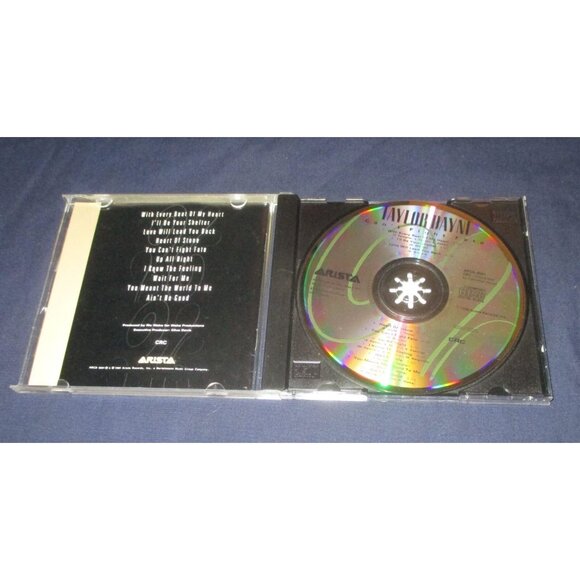 Taylor Dayne - Can’t Fight Fate (CD, 1989, Arista Records) - Picture 2 of 3